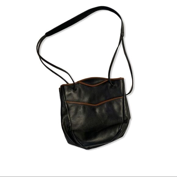 Jo Ann Page Marina Black Leather Purse! - Picture 4 of 9